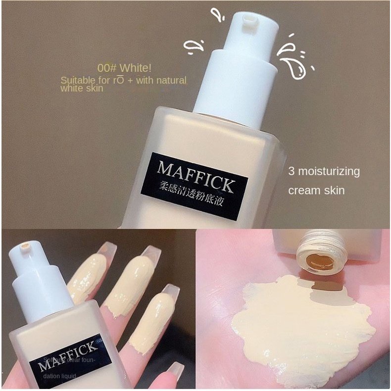 Kem Nền Bb Dạng Lỏng Che Khuyết Điểm Kiểm Soát Dầu Lâu Trôi