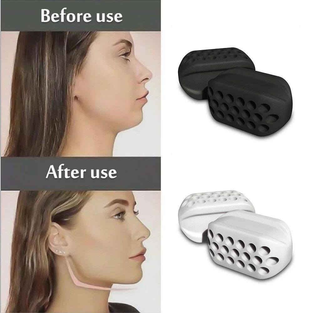 Dụng Cụ Tập Cơ Hàm Silicon Cho Nữ Giảm Mỡ Mặt - Xóa Tan Nọng Cằm - Tự Tin Giúp Mặt Vline Thon Gọn