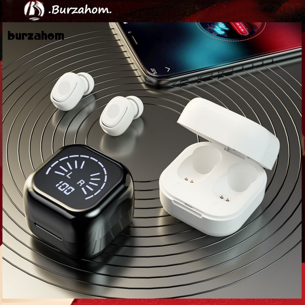 Tai Nghe Nhét Tai Bluetooth 5.2 Bur Q7 Chống Ồn Rảnh Tay Cho Điện Thoại
