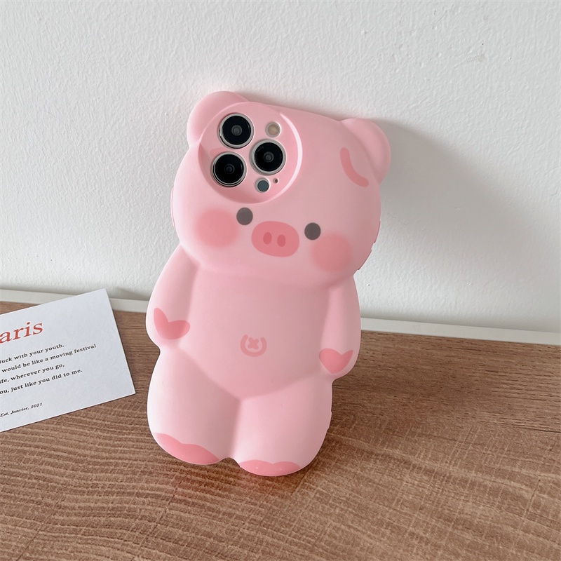 Ốp Điện Thoại Hình Ba Chiều Có Chuông Cho iphone 15 pro max 14promax 13 11 12 promax iphone x xs max