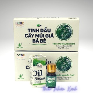 Tinh dầu mùi già nguyên chất Bà Bé 5ml chính hãng, hàng OCOP thơm tự nhiên(coriander old essential oils)