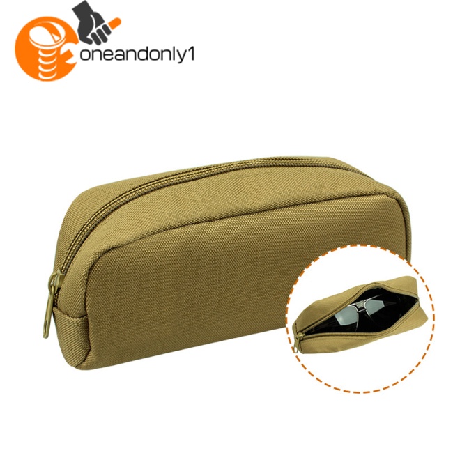 Túi Đựng Mắt Kính Họa Tiết Rằn Ri Phong Cách Thể Thao Tiện Dụng Mang Theo Du Lịch