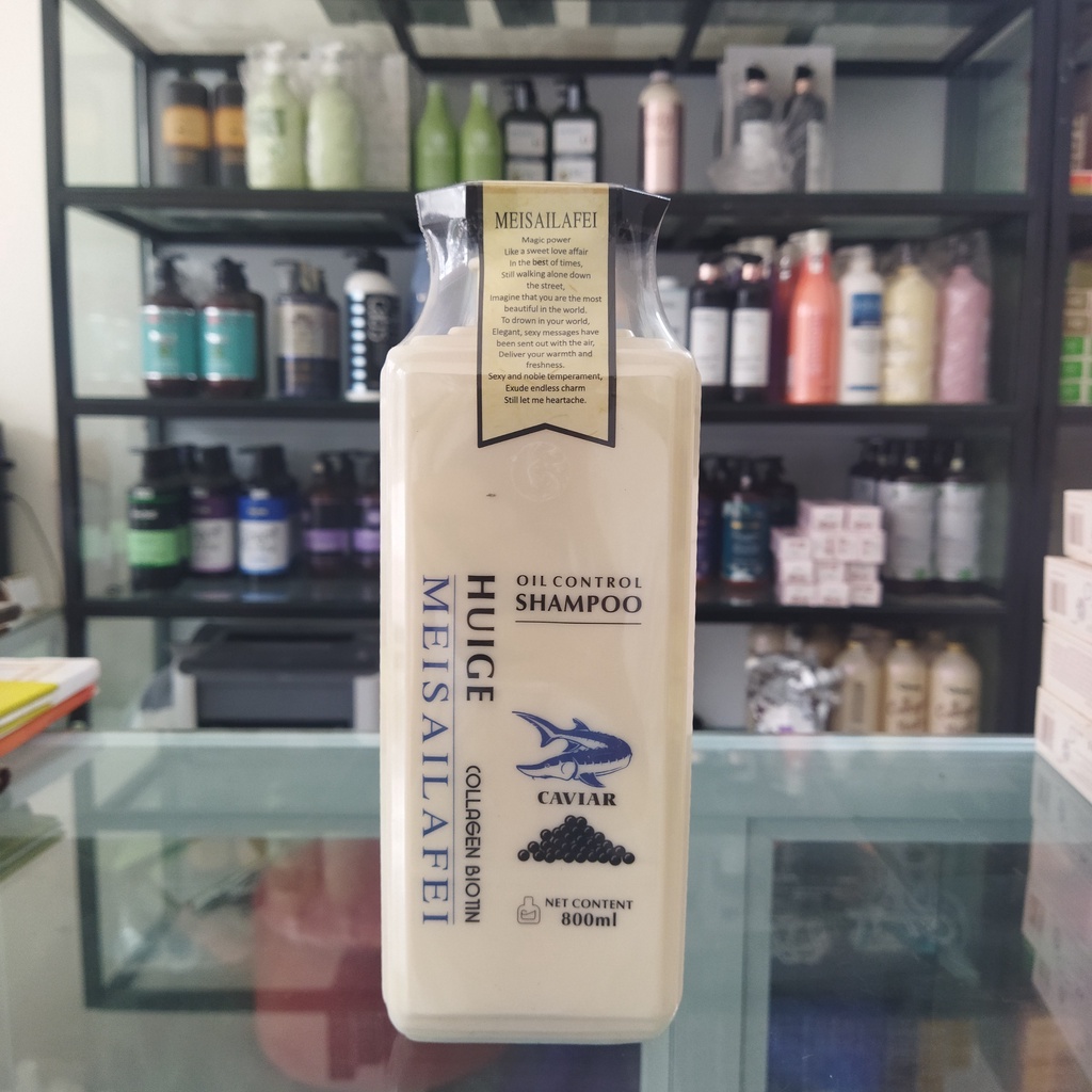 Dầu Gội Đầu Huige meisailafei Hoàn Hình Xả Siêu Mượt Lưu Hương 800ml MPQO mẫu mới