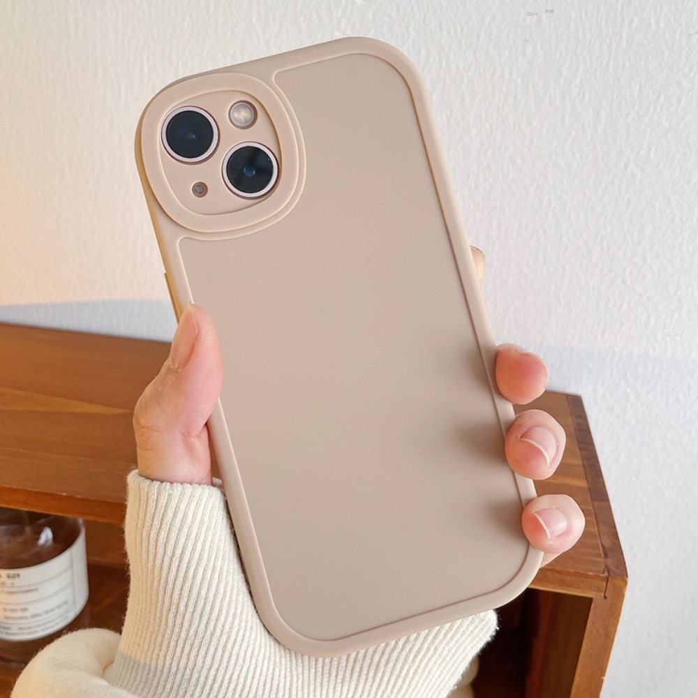 Ốp Điện Thoại TPU Mềm Mỏng Màu Kẹo Cho IPhone 14 13 12 11 Pro Max X XR 8 7 Plus