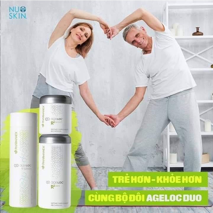 {Chính hãng, date mới nhất công ty}Ageloc R2 Nuskin 180v