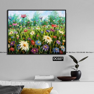 Tranh phong cảnh hoa lá đẹp - tranh in canvas hiện đại