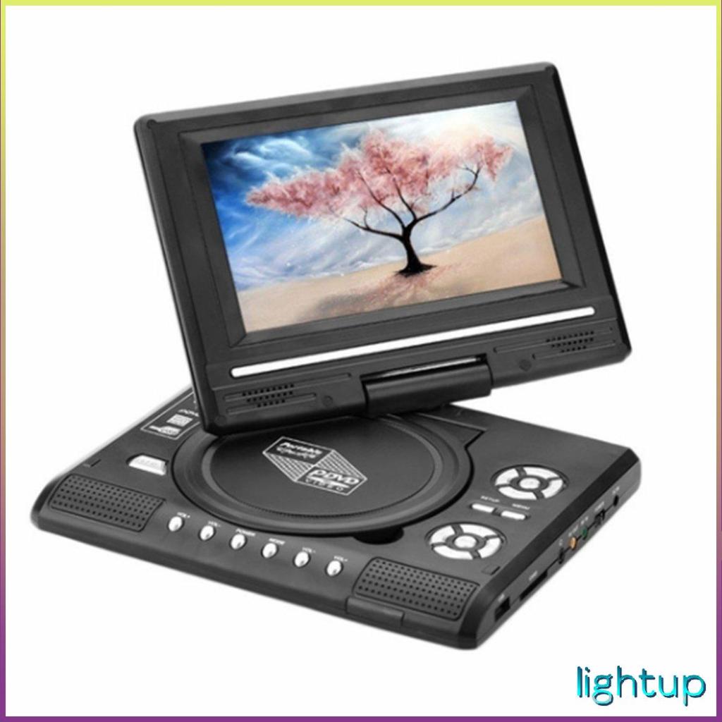 Dvd di động 9,8 inch với tivi mini tích hợp trong pin