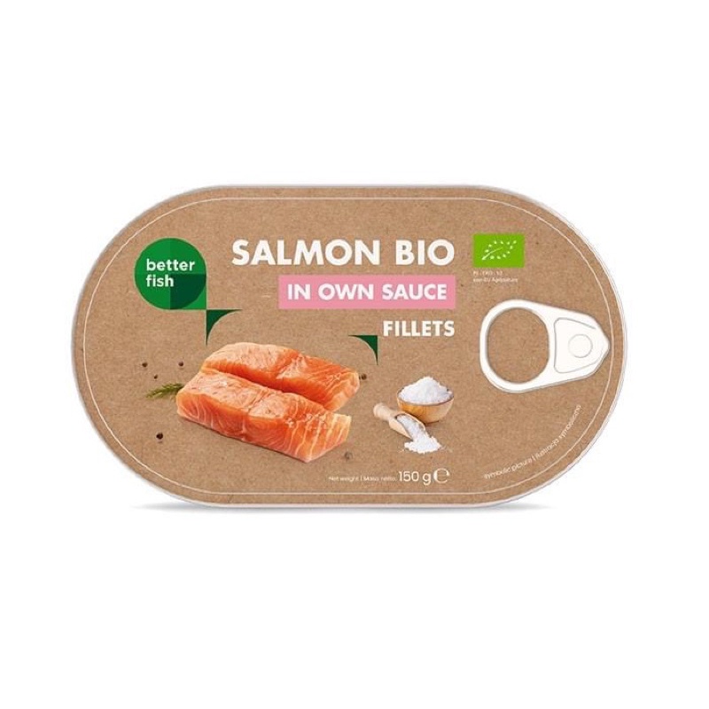 Cá hồi hộp hữu cơ Better Fish (150g)