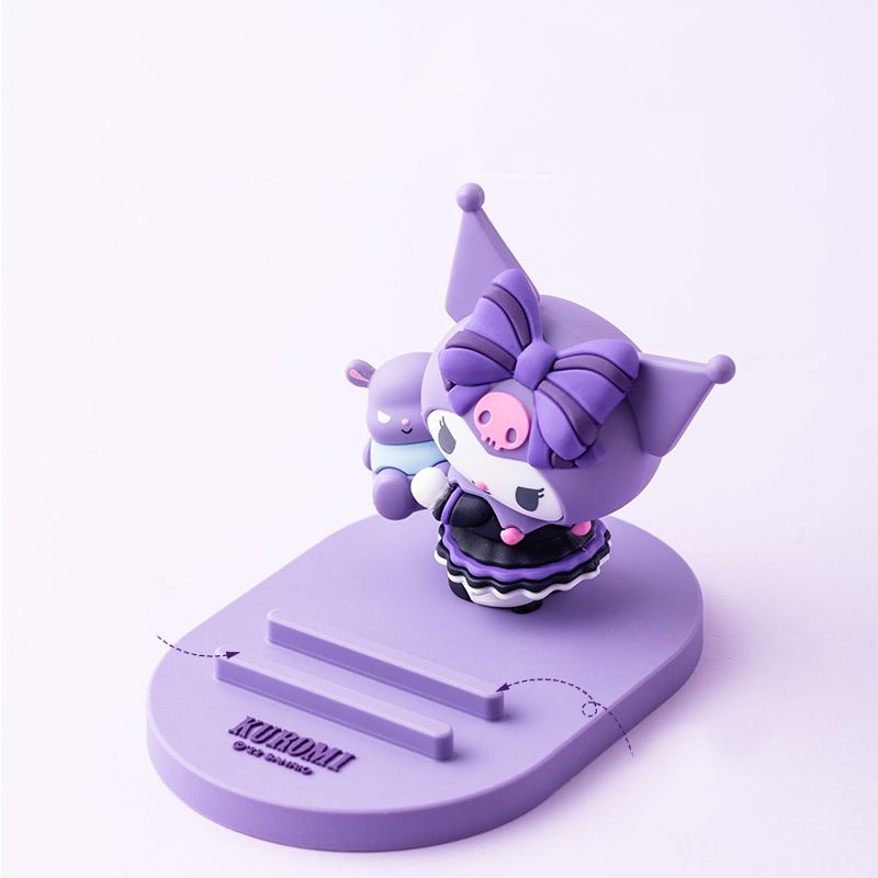 SANRIO Disney Giá Đỡ Điện Thoại Bằng acrylic Hình Gấu / Người Ngoài Hành Tinh / Dâu Tây Để Bàn Trang Trí