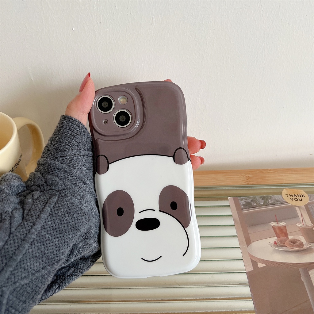Ốp Điện Thoại TPU Silicon Mềm Chống Sốc In Hình Gấu Hoạt Hình Dễ Thương Cho iPhone 14 13 12 11 Pro Max 14 Plus