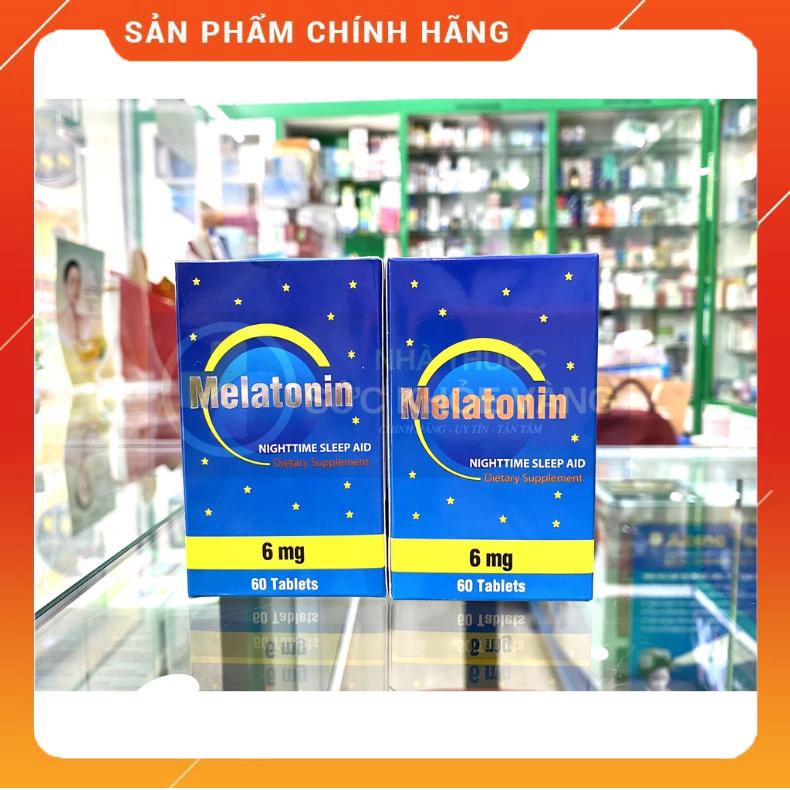 ✅ Melatonin 6mg - Hỗ Trợ Cải Thiện Tình Trạng Khó Ngủ, Mất Ngủ Kéo Dài, Mang Đến Giấc Ngủ Sâu