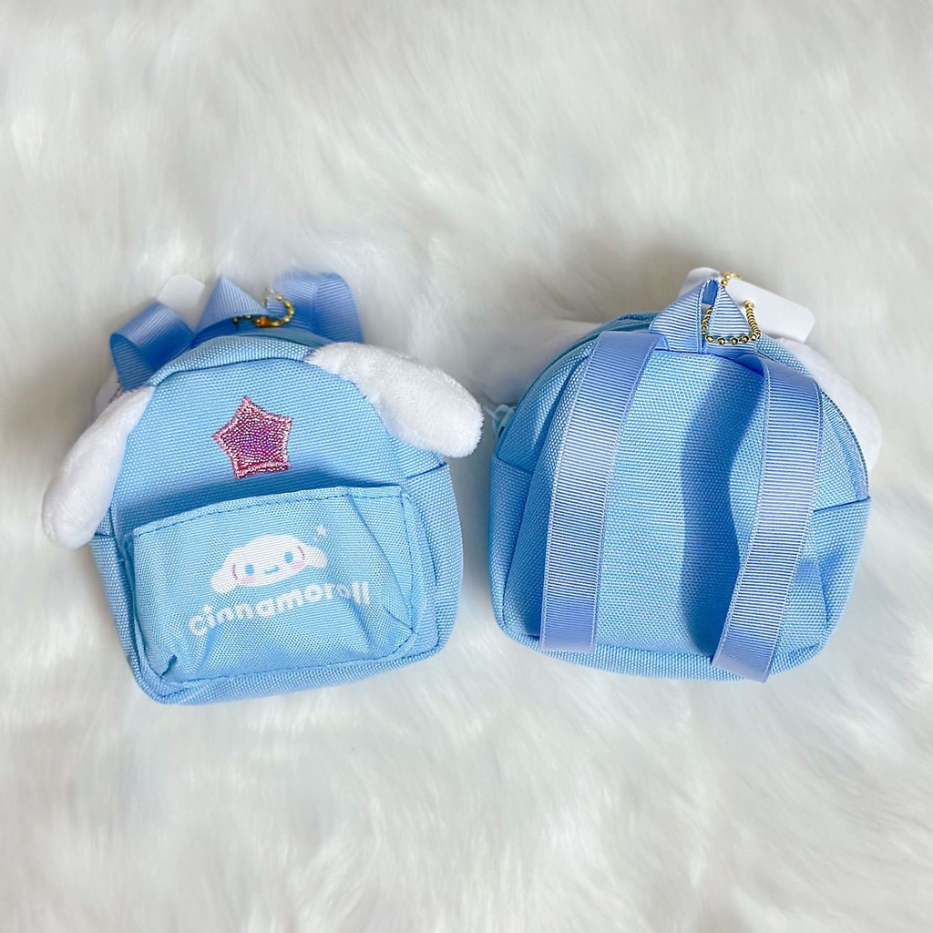 Sanrio Túi Đựng Tiền Xu Đeo Cổ Tay Nhồi Bông Hình Kuromi My Melody Cinnamoroll Đáng Yêu