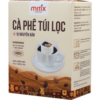 Cà phê túi lọc Mitix Coffee 72g
