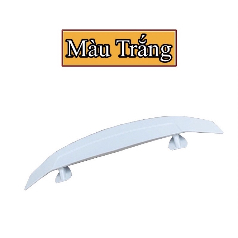 Đuôi gió thể thao chân dán không đèn và chân bắt vít có đèn lắp đăt các dòng xe