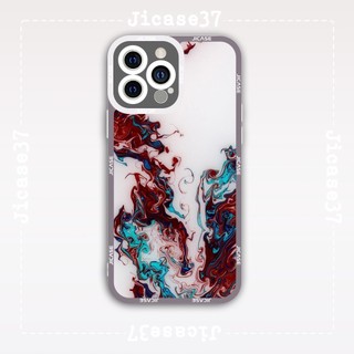 Ốp lưng iphone samsung xiaomi oppo cạnh vuông Jicase JMcase Phông Nền Loang Digital Art