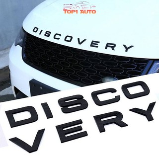 Tem discovery chữ nổi mạ crom p040