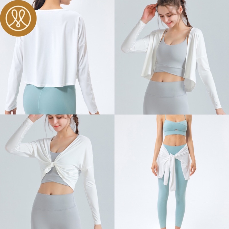 Áo mặc 3 kiểu tập yoga piltes gym thể thao MEFIT Multi top