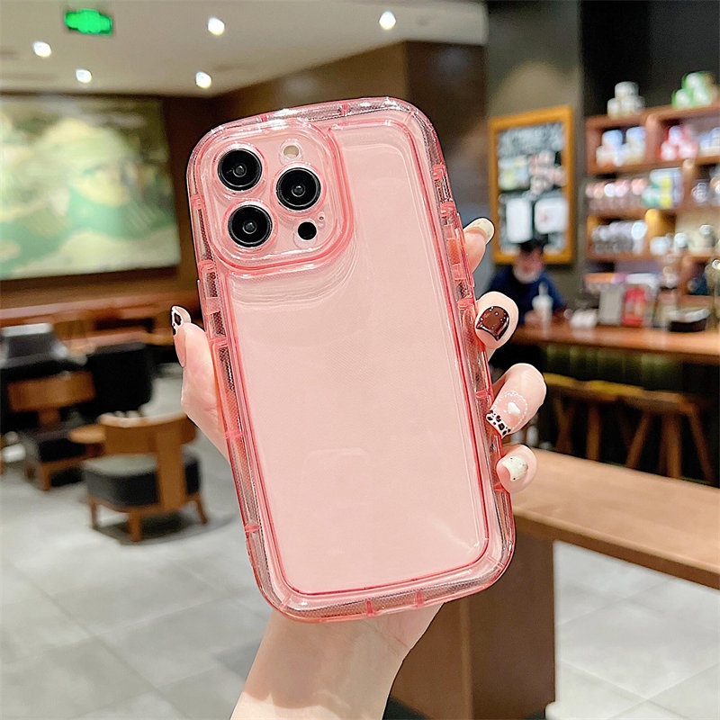 Ốp Điện Thoại Mềm Chống Rơi Chống Sốc Cho iPhone 14 Pro Max 12 11 13 Pro Max X XR Xs Max 14 Plus