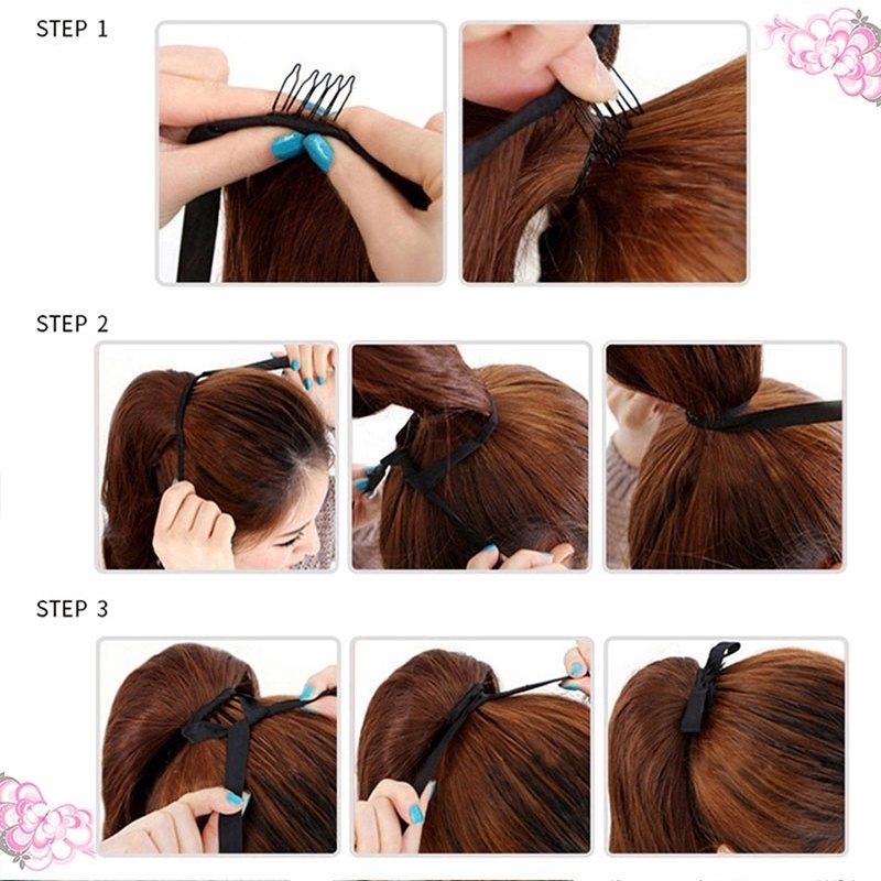 Tóc Giả Đuôi Ngựa 18 Inches Xoăn Dài Thời Trang Dành Cho Nữ