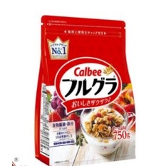 Ngũ cốc Calbee 750g - trái cây hỗn hợp