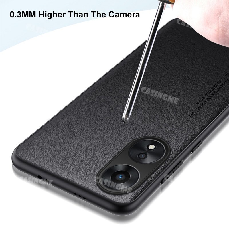 Ốp Điện Thoại Da PU Phối Silicon Chống Sốc Cho Oppo Reno8 T 5G 2023 Reno 8 8T 8Z 8Pro T Z Pro 4G 5G