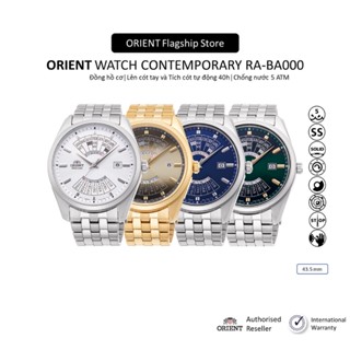 Đồng hồ nam Orient Watch Contemporary RA-BA000 máy cơ automatic mặt kính cường lực dây thép đeo tay chính hãng