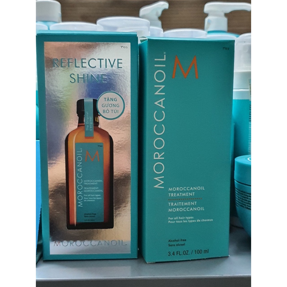 Tinh dầu dưỡng tóc phục hồi Moroccanoil treatments oil 100ml
