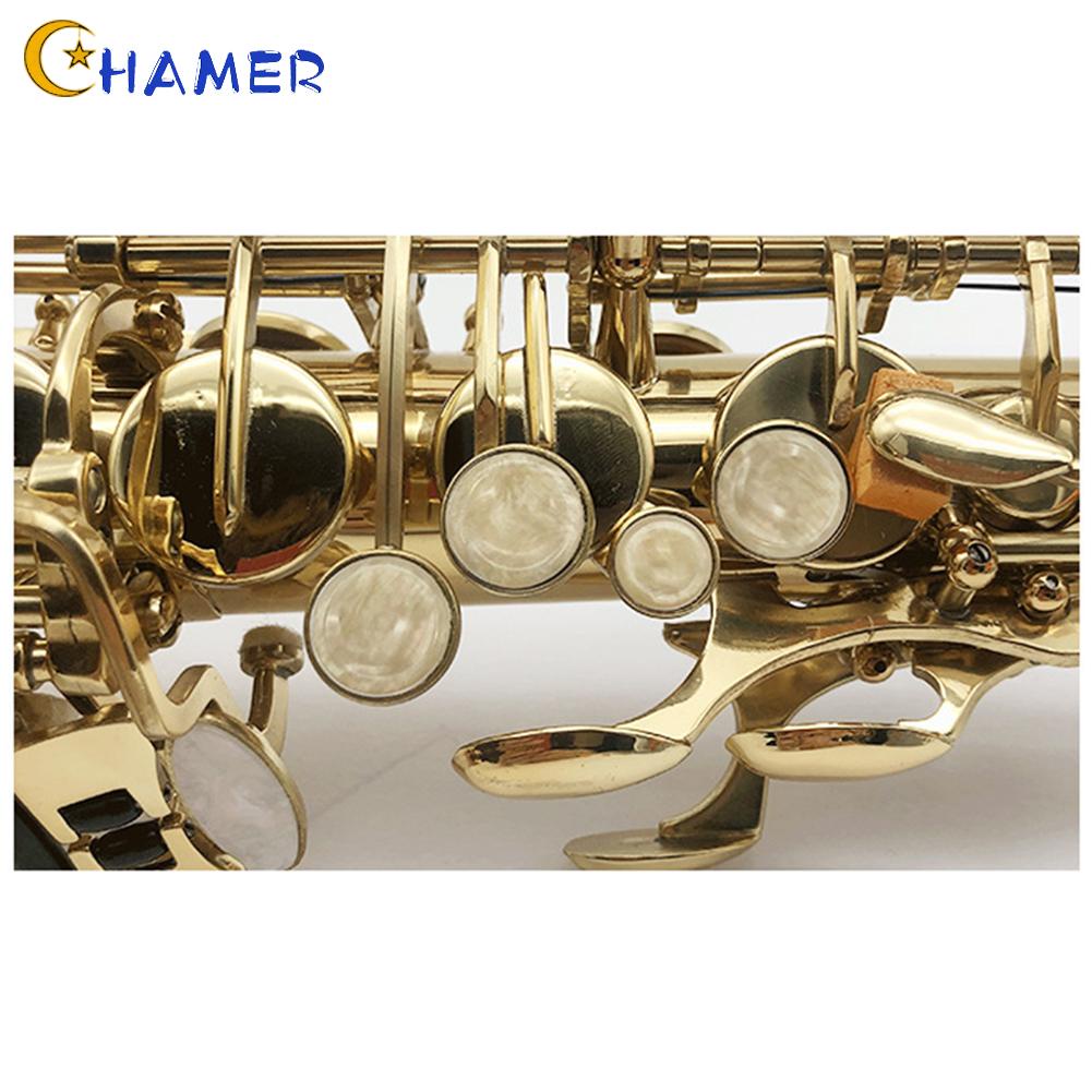Bộ 9 Nút Bấm Màu Nâu Hình Oval Chuyên Dụng Cho Kèn Saxophone