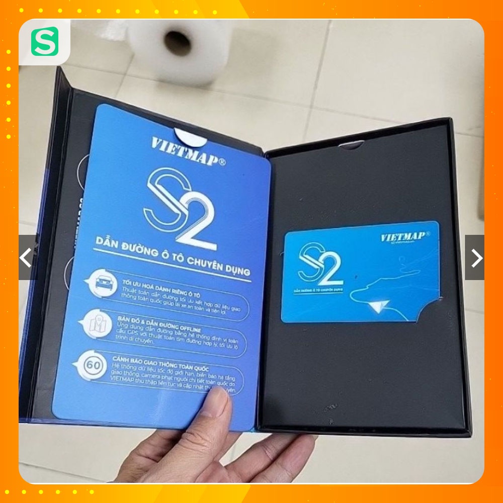 Vietmap S2 Dẫn Đường Ô tô Chuyên Dụng Cảnh Báo Giao Thông - Bản Quyền Chính Hãng