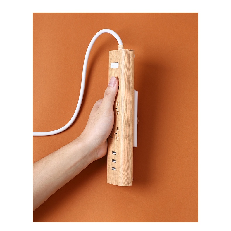 Sắp xếp ổ cắm và các thiết bị gọn gàng. Không cần khoan tường hay đóng đinh đục lổ làm hư hỏng tường Thiết kế thanh trượ