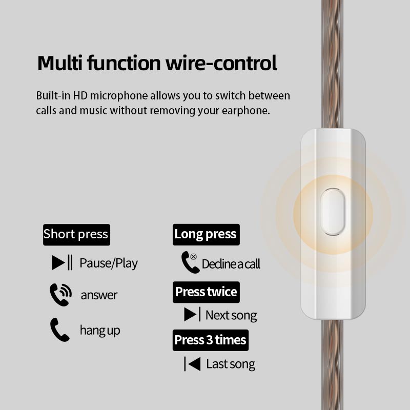 Tai Nghe Nhét Tai KZ DQS HIFI DQ6 DQ6S ZSN PRO EDC ZSTX EDX PRO Chống Ồn