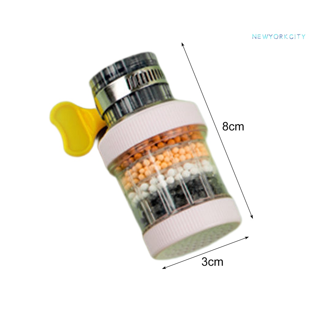 Bộ Lọc Nước 6 Lớp Hiệu Ứng Mạnh Mẽ Gắn Vòi Nước Nhà Bếp