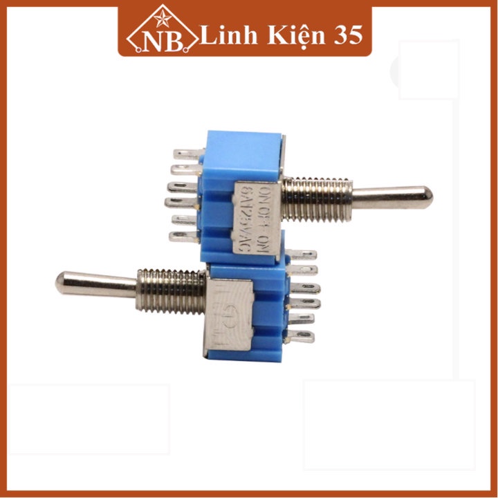 Công tắc gạt MTS-203 3A/250V 6A/125V, đóng ngắt, chuyển mạch điện
