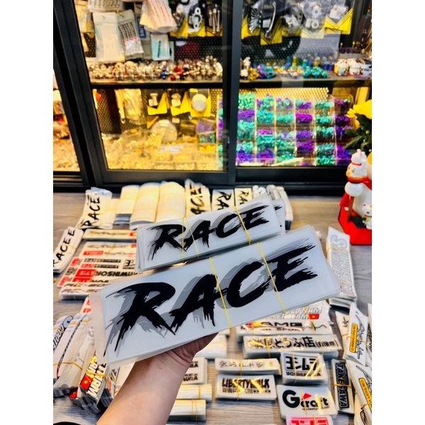 Tem Chữ RACE [ 1 Cặp 30CM ]