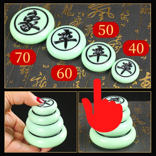 Cờ tướng cao cấp bằng Ngọc Trắng nguyên khối siêu cong cạnh Siêu đẹp Siêu sang Siêu Bền size 40-50-60-70