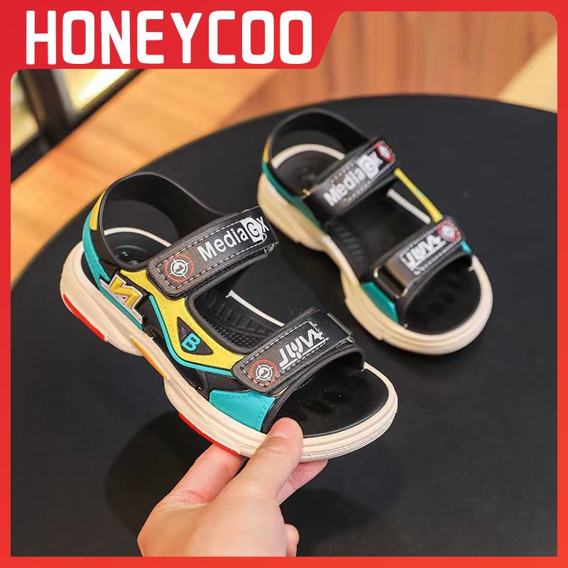【Honeycoo】Xăng đan Đi Biển Chống Trượt Thoáng Khí Dành Cho Bé Trai