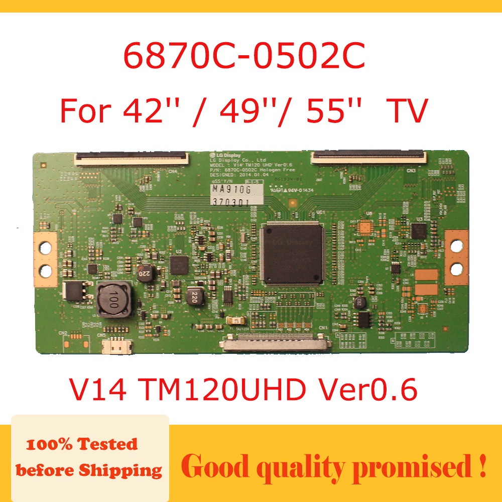 Bảng Điều Khiển tv 6870C-0502C V14 TM120UHD 0.6 lg Cho 42 '' 49 '' 55 '' 6870C 0502C V14Mm120Uhd