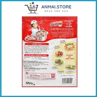 Hạt nêm Aji-Ngon gói 400g (vị heo)