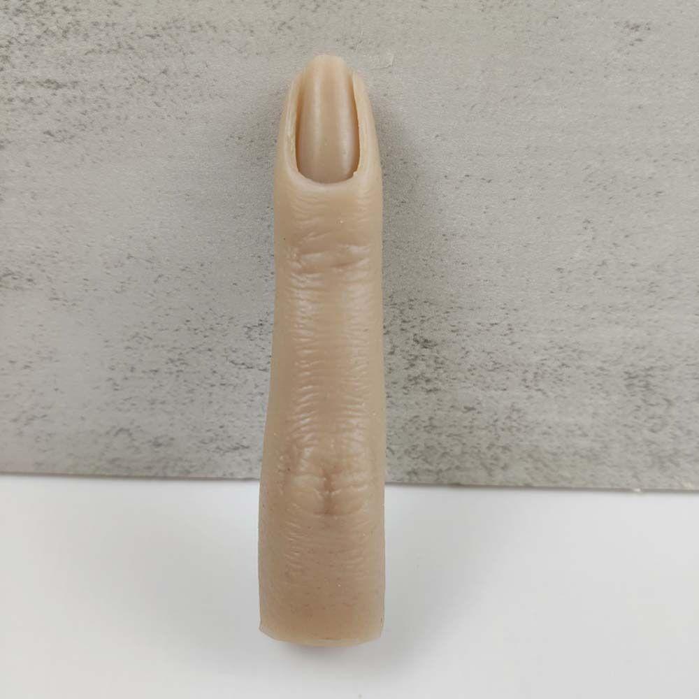 Mô Hình Ngón Tay Giả Bằng Silicone Có Thể Uốn Cong Dùng Luyện Tập Làm Móng