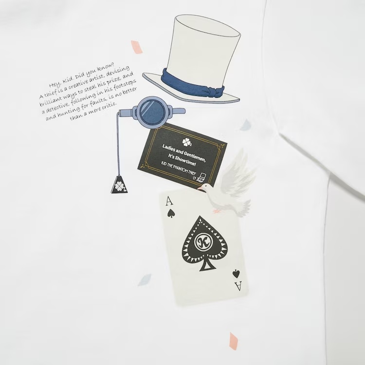 Áo Thun Cộc Tay In Hình Thám Tử Conan UNIQLO Y22