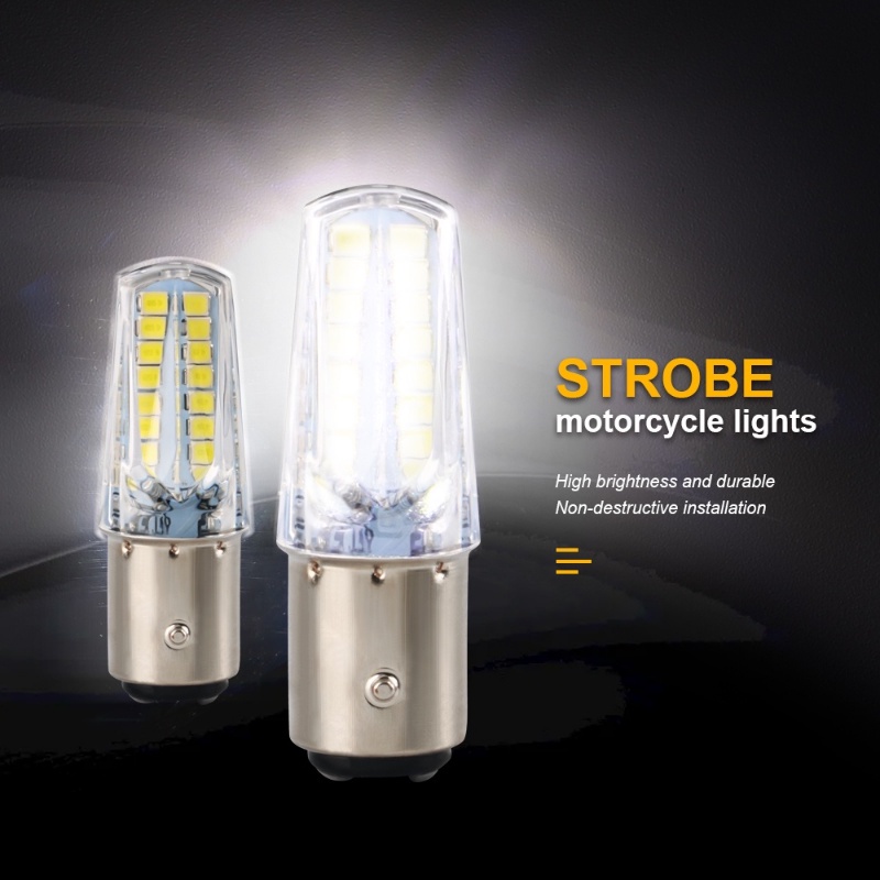 Đèn LED Xi Nhan Siêu Sáng Nhiều Màu Gắn Đuôi Xe Mô Tô