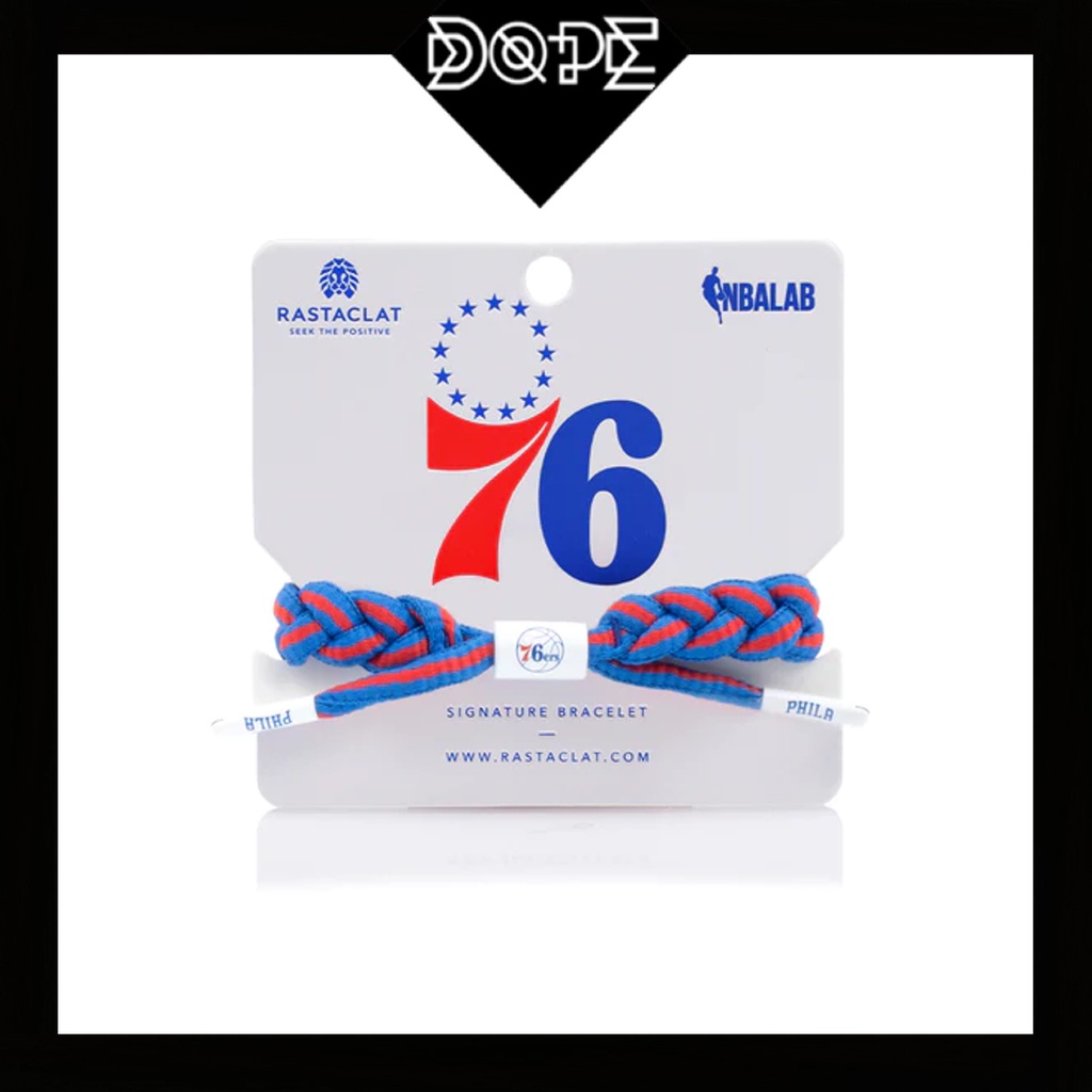 [Vòng tay Rastaclat Chính Hãng] Rastaclat x NBA: Philadelphia 76ers