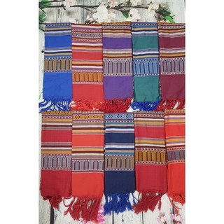 Khăn thổ cẩm dân tộc người thái hoà bình