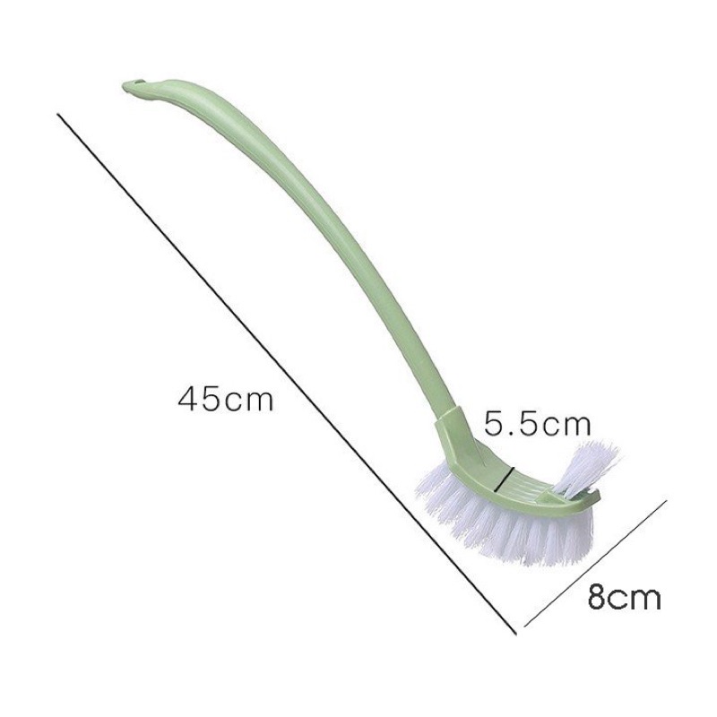 Chổi cọ nhà vệ sinh ,cây cọ tolet 2 đầu dụng cụ chà nhà vệ sinh
