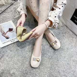 (ORDER ) Giày búp bê viền chun big size nữ (35-40)
