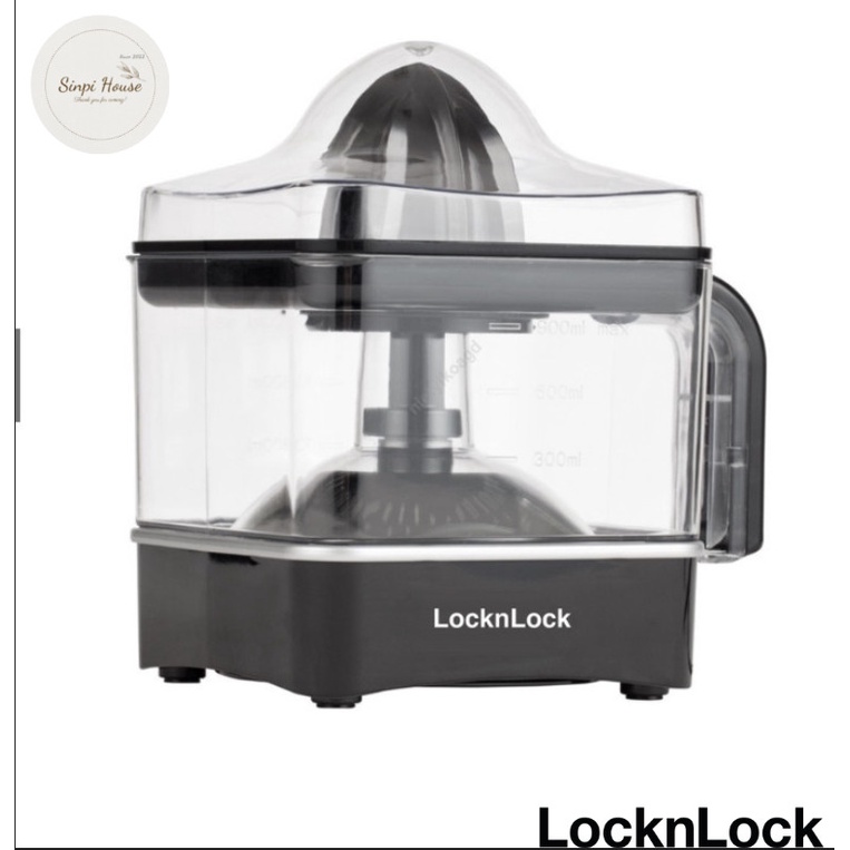 EJJ246BLK - Máy vắt cam Locknlock Citrus Juicer 220-240V, 50Hz, 40W, 0.9L - Màu đen