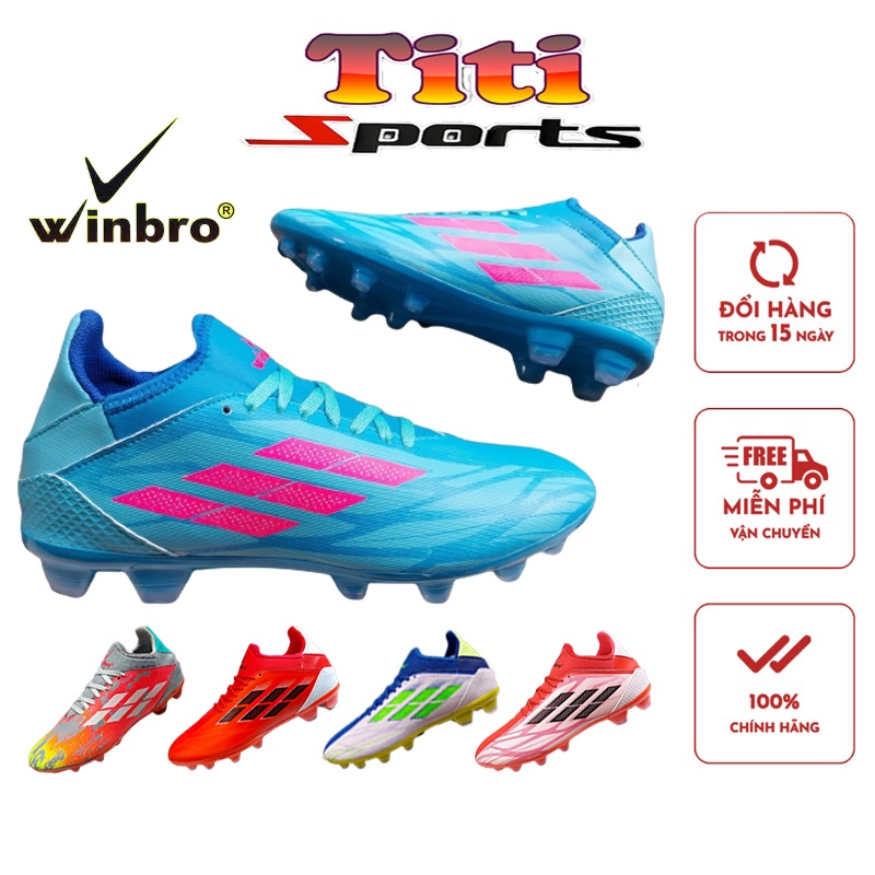 Giày Bóng Đá Đinh Cao WINBRO XSPEED FG Chính Hãng ,Giày Đá Bóng Sân Cỏ Tự Nhiên Chuẩn Form Chân