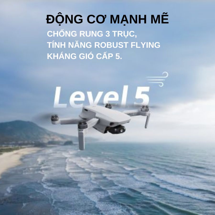 Combo máy bay điều khiển HOSAN flycam dji Mavic Mini 2 SE / Mini SE gimbal chống rung 3 trục, bay 10km thời gian bay