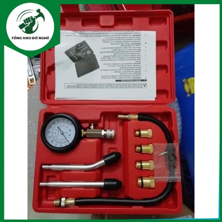 {Theo dõi shop- GIẢM 5%} Đồng Hồ Đo Áp Suất Buồng Đốt Oto Xe Máy _ TKDN