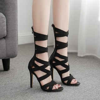 (ORDER) Sandal cao gót chiến binh BIG SIZE 35-43 - Hàng Quảng Châu